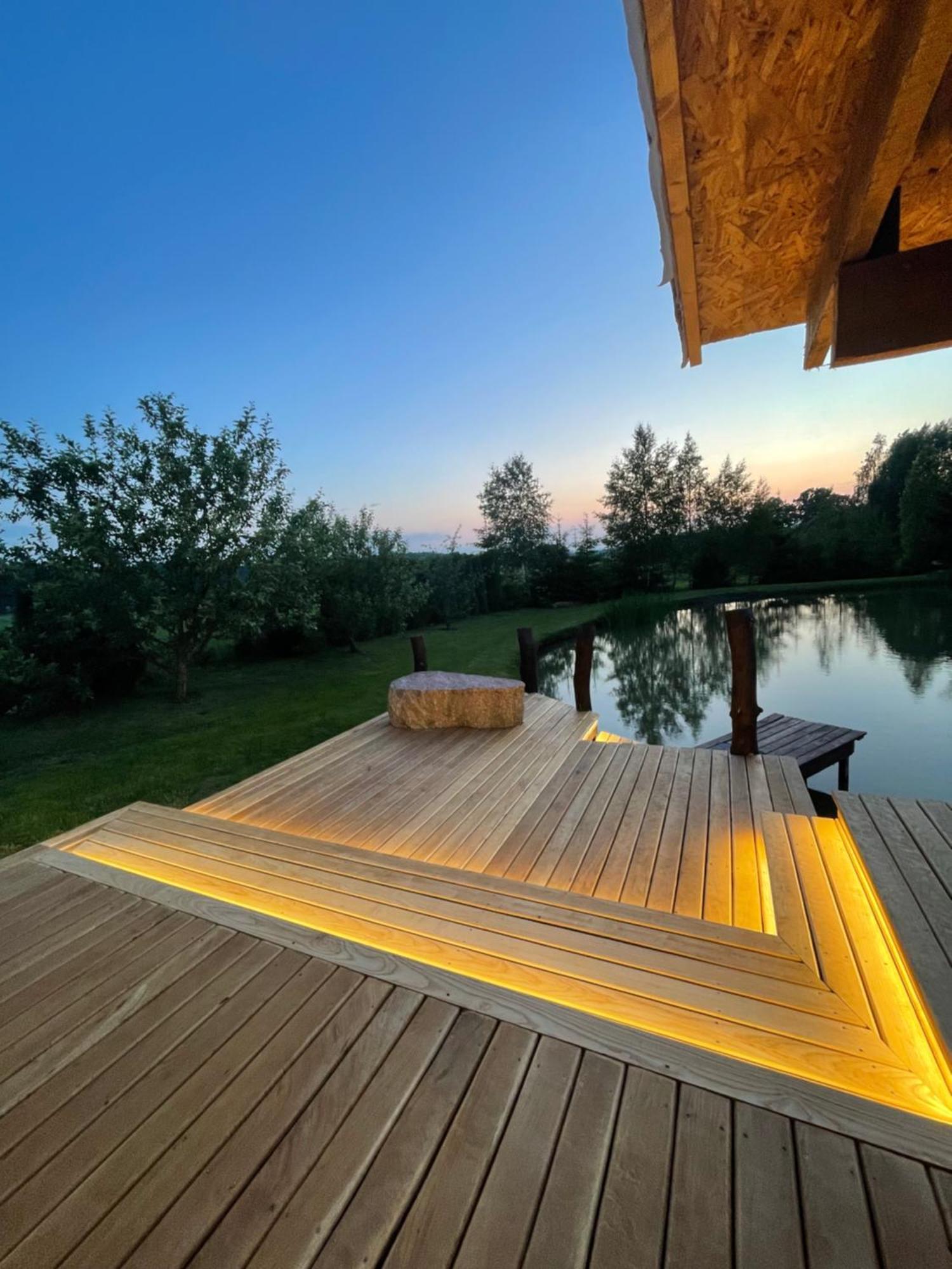 Villa Gintaro Pirtele Lazdijai Esterno foto
