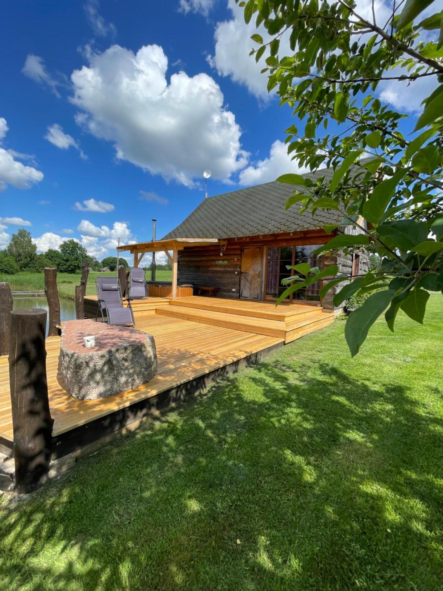 Villa Gintaro Pirtele Lazdijai Esterno foto