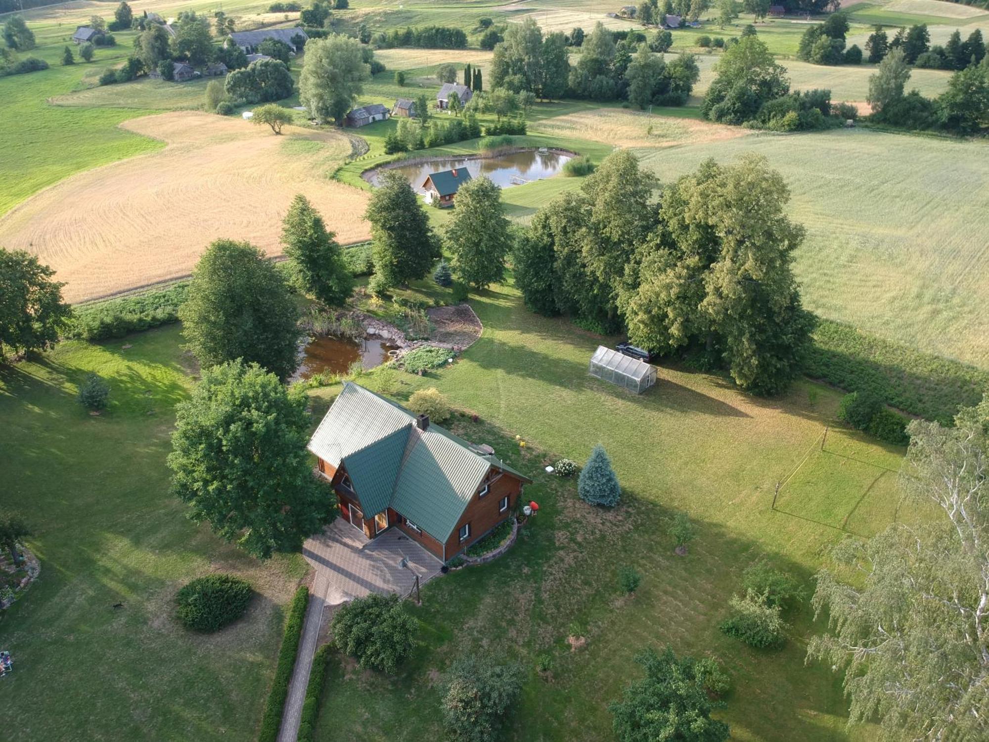Villa Gintaro Pirtele Lazdijai Esterno foto